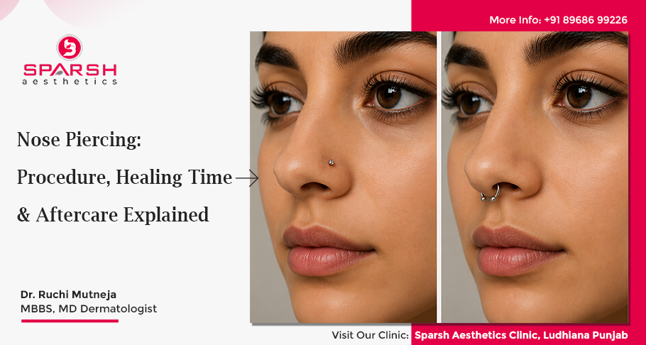 Nose Piercing: Procedure, Healing Time & Aftercare Explained